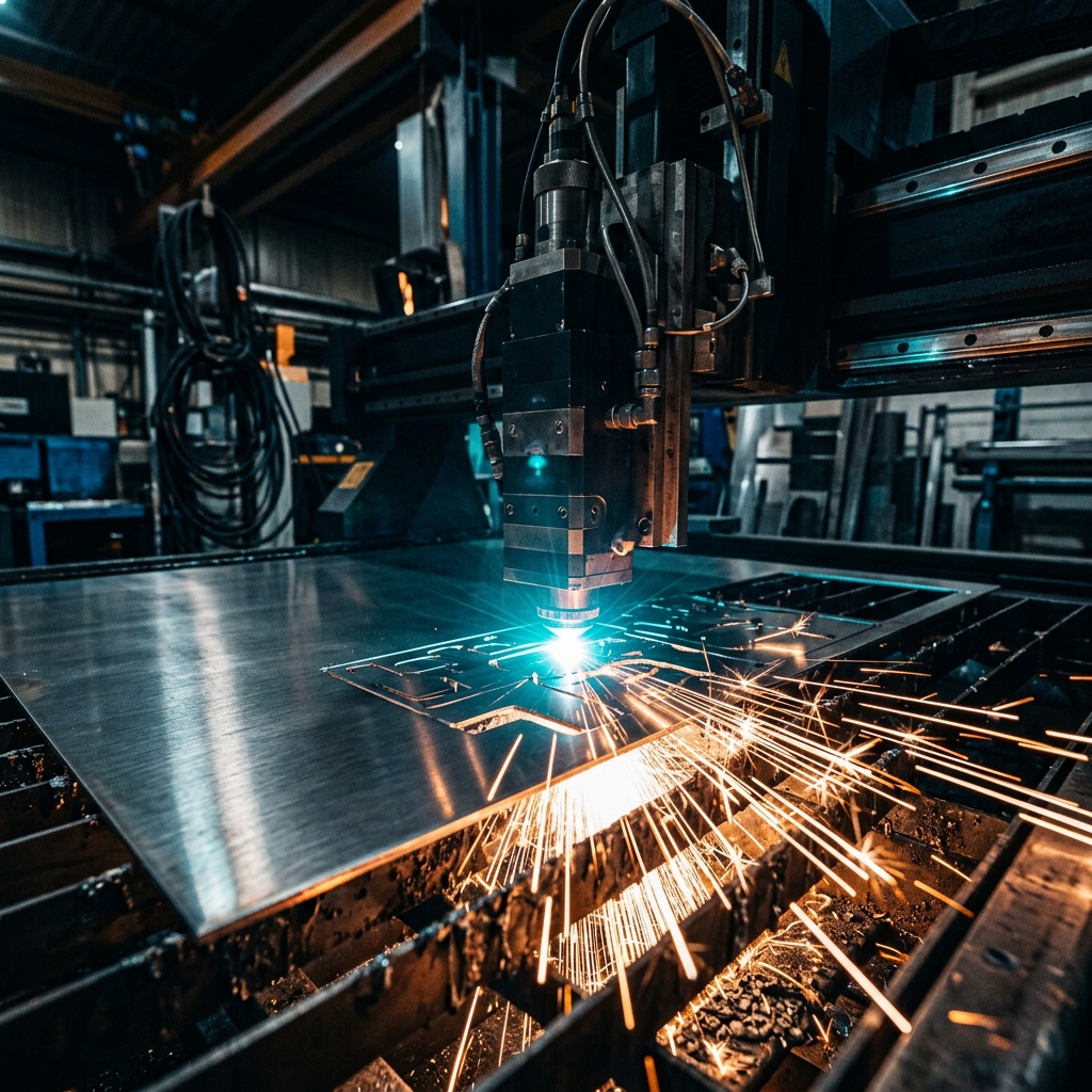 Corte láser en acero inoxidable